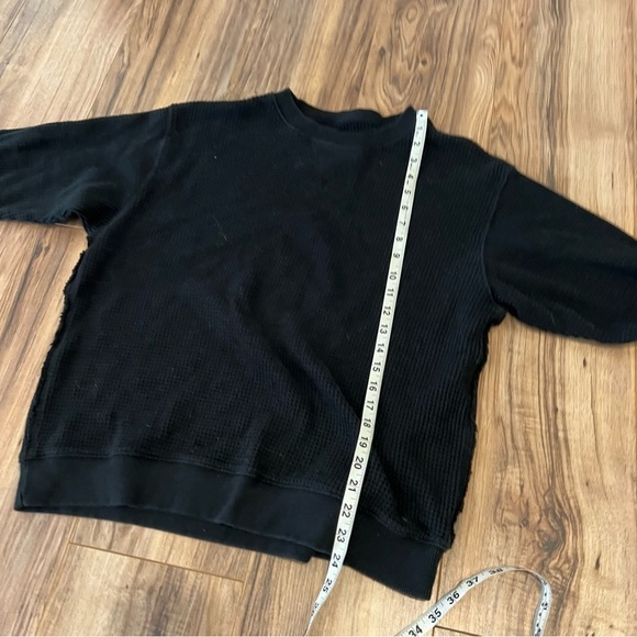 Aerie The Sweat Waffle Crewneck Sweatshirt - Picture 6 of 9